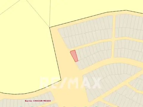 Terreno en Venta en Chocón Medio Sector Cañadón