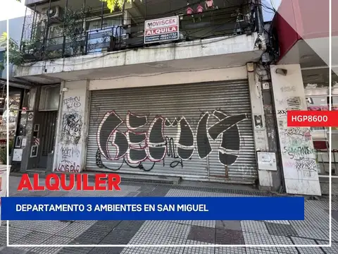 Departamento - Alquiler - Argentina, San Miguel - Av. Pres. Juan Domingo Peron 1136