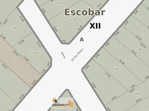 Terreno en Venta en Belen De Escobar, USD 190.000