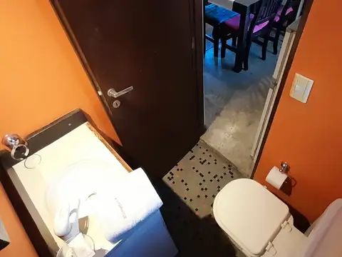 Departamento 2 ambientes con 2 baños