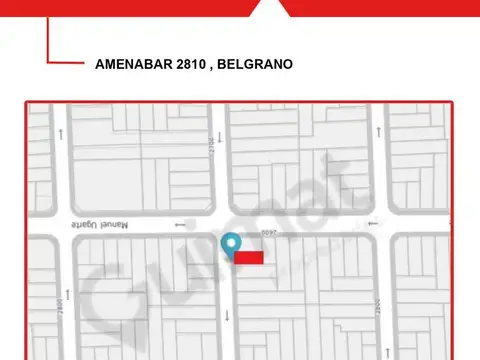 Terreno en Venta en Belgrano, USD 475.000