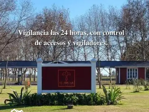 Chacra en el Club de Campo "Estancia el Aduar" APTA CREDITO HIPOTECARIO