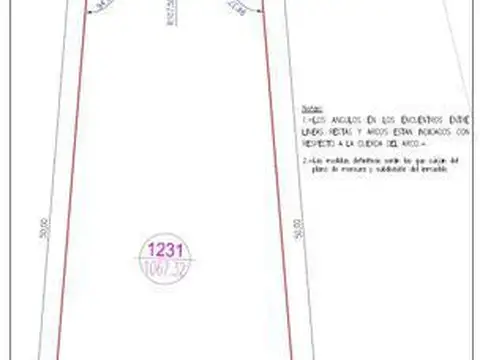 Terreno en  Haras Santa Maria