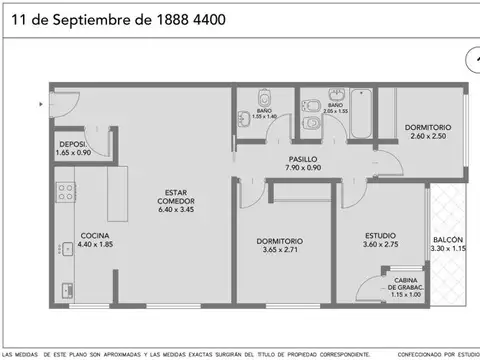 11 de Septiembre 4400