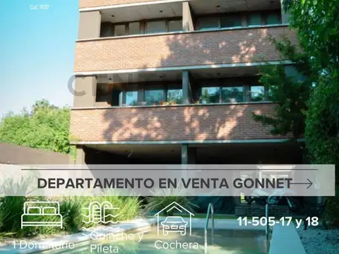 Departamento en venta en Gonnet.