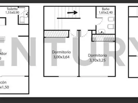 Departamento 4 ambientes con 3 baños