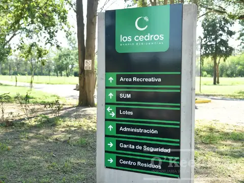 Lote en Venta, El Pato, Barrio residencial Los Cedros