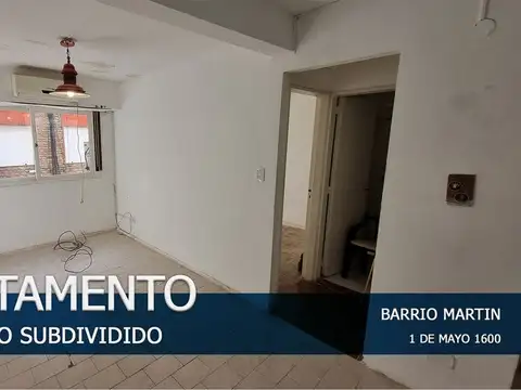 DEPARTAMENTO INTERNO EN VENTA UN DORMITORIO MARTIN
