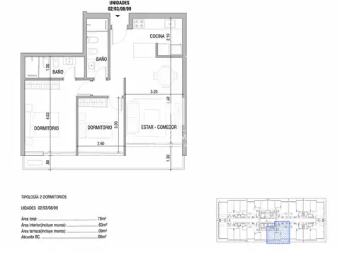 Departamento en Venta de 3 ambientes
