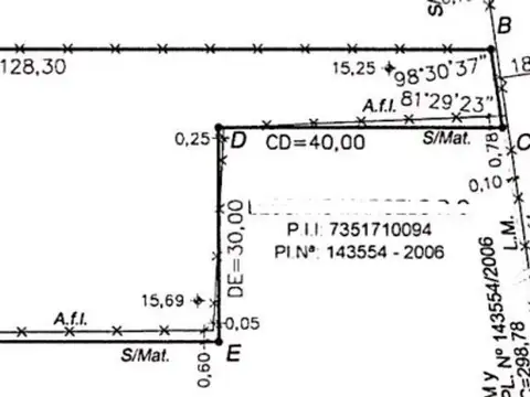 Terreno en Venta de 4113,0 m2