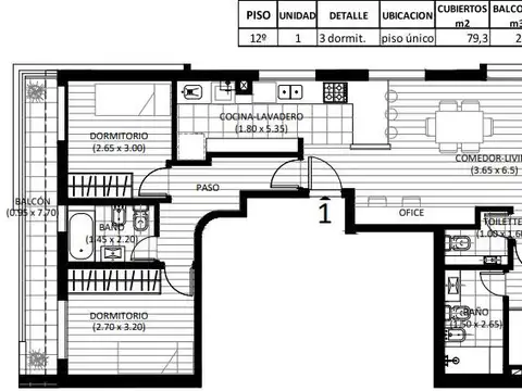 Departamento en Venta Apto profesional