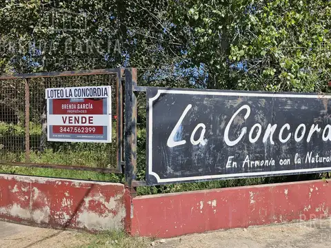LOTEO LA CONCORDIA