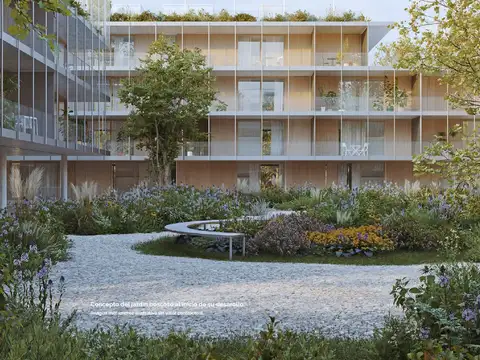 Departamento 2 ambientes con 2 baños