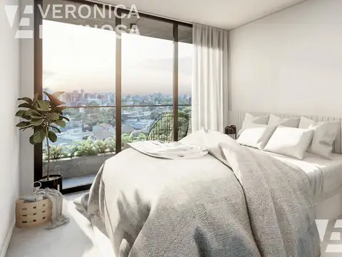 Departamento 2 ambientes con 1 baño