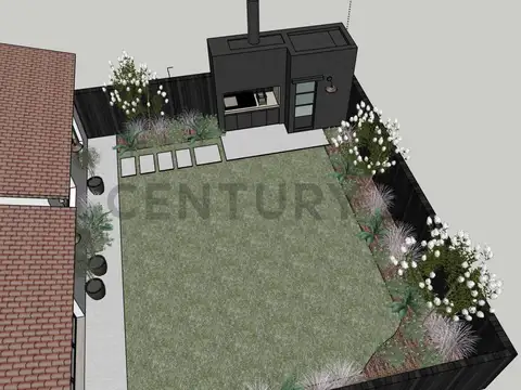 Casa 3 ambientes con 1 baño