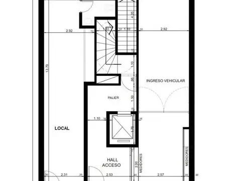 Departamento 2 ambientes con 1 baño