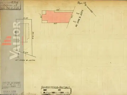 Terreno en Venta 9  mts Frente