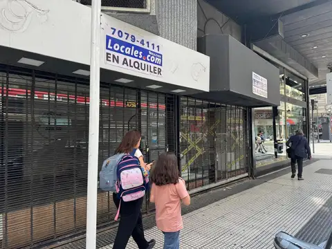 Rodriguez Peña y Santa Fe - Barrio Norte Local 3,5 x 7 metros entrepiso y subsuelo