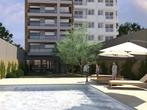 Departamento 2 ambientes con 1 baño