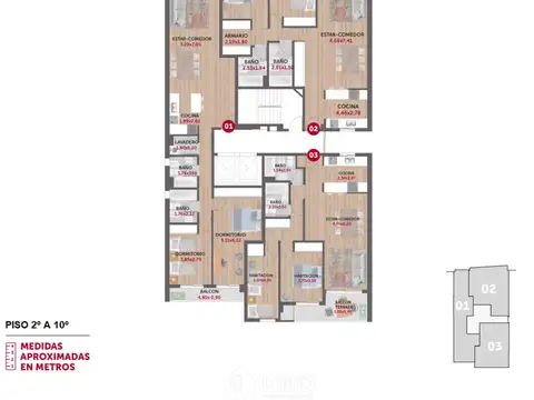 Departamento en Venta con 1 cocheras