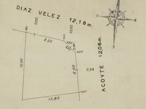 Terreno en Venta en Caballito, USD 1.500.000