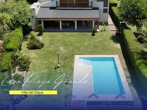 Hermosa casa en venta en PLAYA GRANDE - VILLA DEL DIQUE