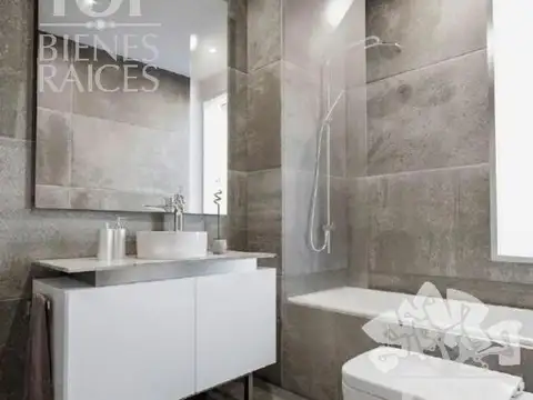 Departamento 3 ambientes con 2 baños