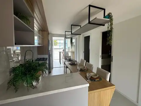 Departamento 2 ambientes con 1 baño