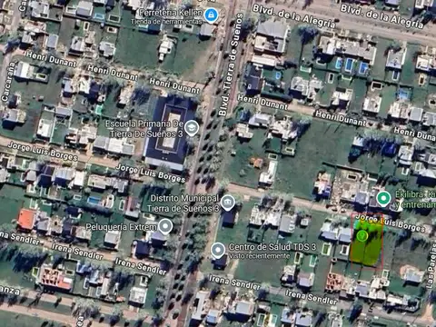 Terreno en Venta 30  mts Frente