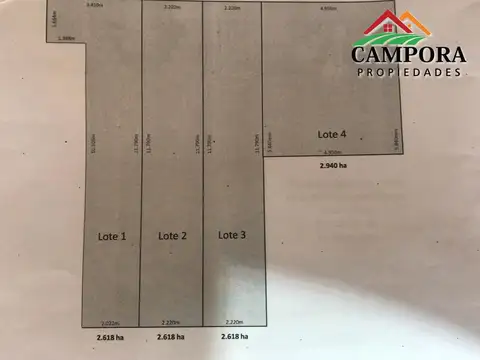 Campo en Venta con Alambrado