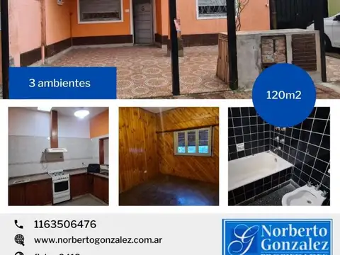 Casa en Venta de 2 dormitorios