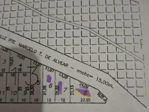 Terreno en Venta de 976,0 m2