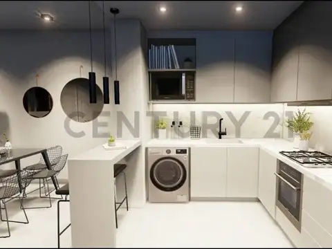 Departamento 3 ambientes con 2 baños