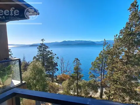 Departamento de 4 ambientes en venta con vista al lago, en barrio cerrado, Melipal, Bariloche