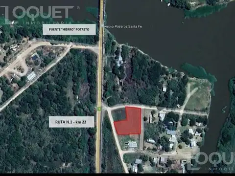 Terreno en Venta en Arroyo Leyes, USD 10.000