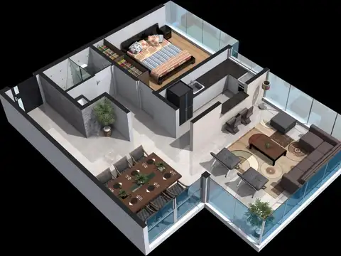 Departamento en Venta de 2 dormitorios