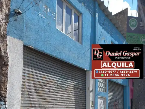 ALQUILER – GALPÓN / DEPÓSITO C/LOCAL – CASEROS