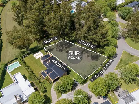 Venta - Lote 70 - Excelente ubicación - Barrio Privado Arenas del Sur