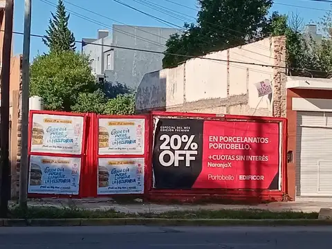 Terreno en Venta 8  mts Frente