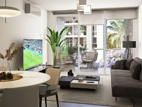 Departamento 2 ambientes con 1 baño