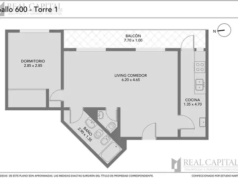Departamento en Venta en Almagro, USD 149.800