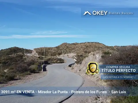 Terreno en Venta de 3090,0 m2