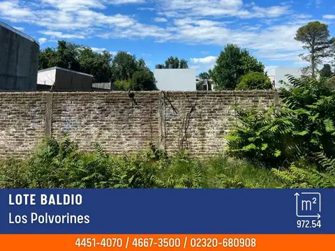 Terreno - Venta - Argentina, Los Polvorines - Rolland 2574