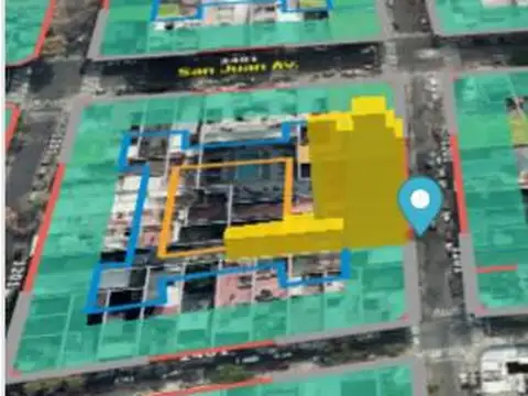 Terreno en Venta 45  mts Fondo