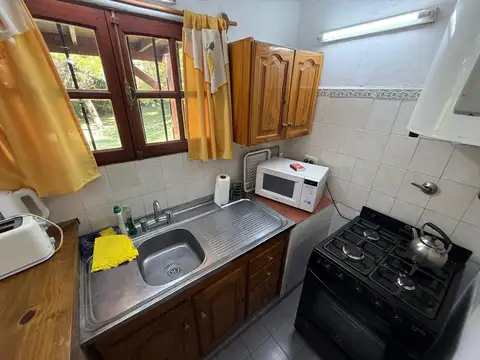 Casa 3 ambientes en alquiler temporario en Mar azul!
