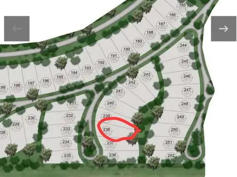 Terreno en Venta de 1122,0 m2