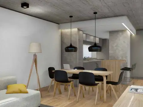 Departamento 2 ambientes con 1 baño