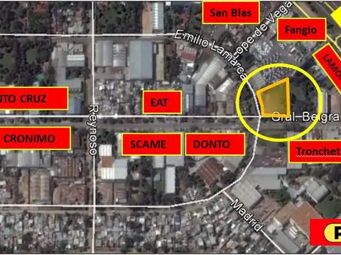 Avda Belgrano esquina Lamarca