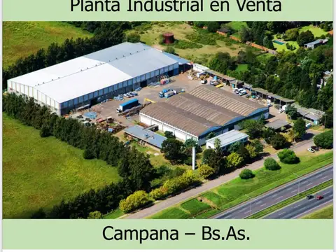 VENTA PLANTA INDUSTRIAL, CAMPANA