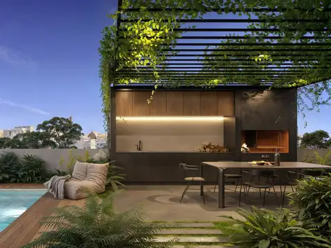 DEPARTAMENTO - VENTA - CHACARITA - 2 AMBIENTES - FRENTE - TERRAZA - PARRILLA